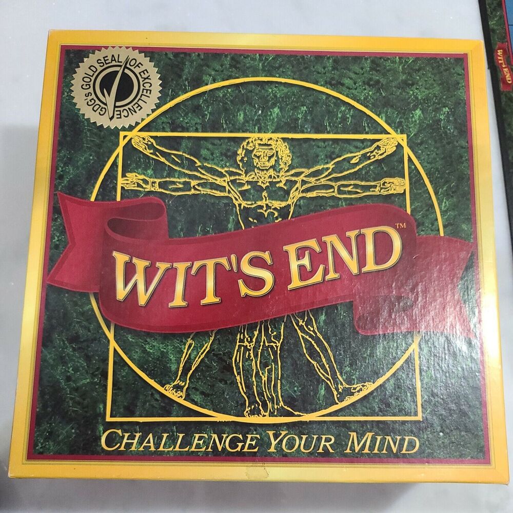 Wit's End Game Development Boardgame VG+